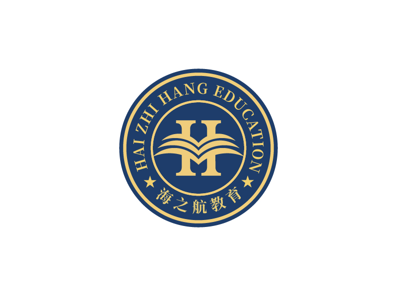 唐国强的海之航教育logo设计