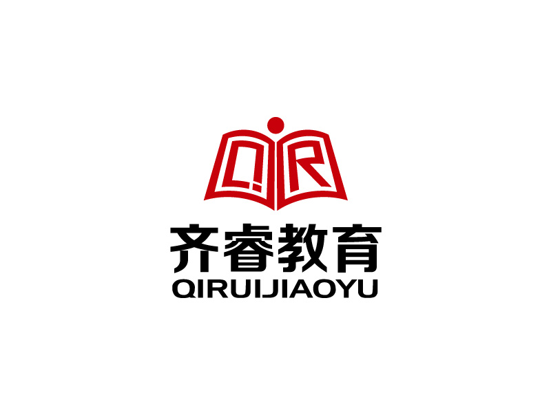 张俊的齐睿教育logo设计