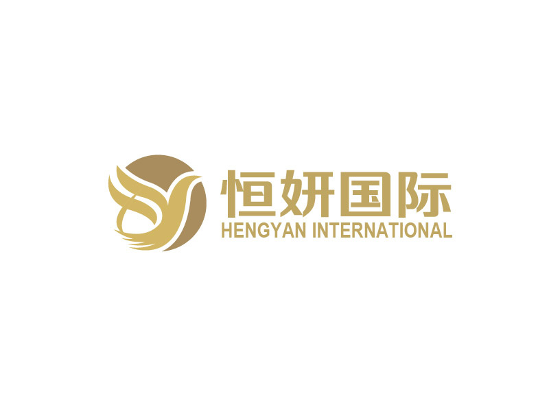 北京恒妍国际科技有限公司logo设计