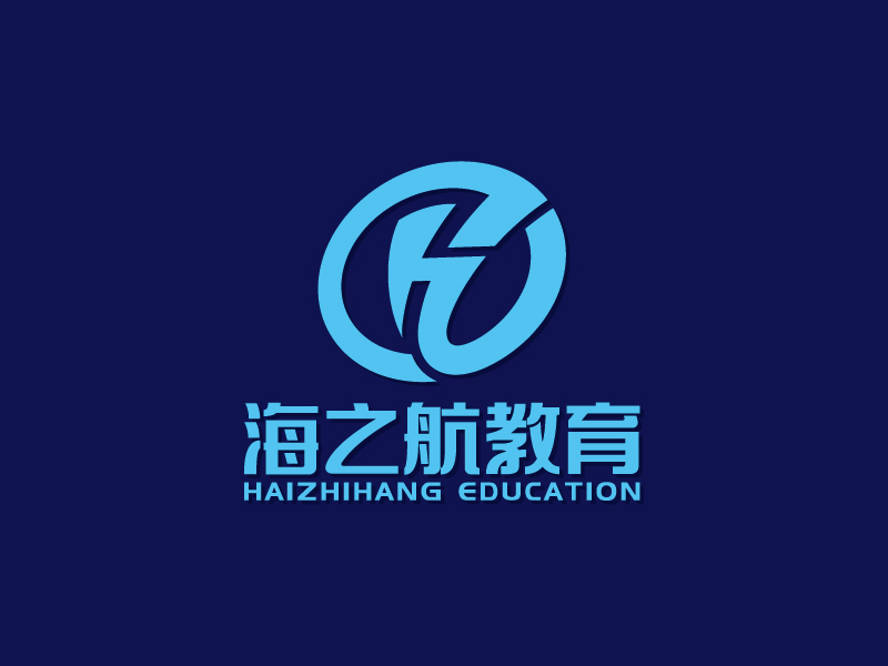 王涛的海之航教育logo设计