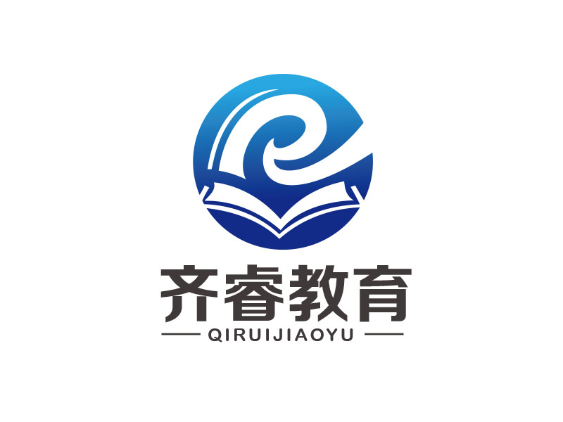 朱红娟的齐睿教育logo设计