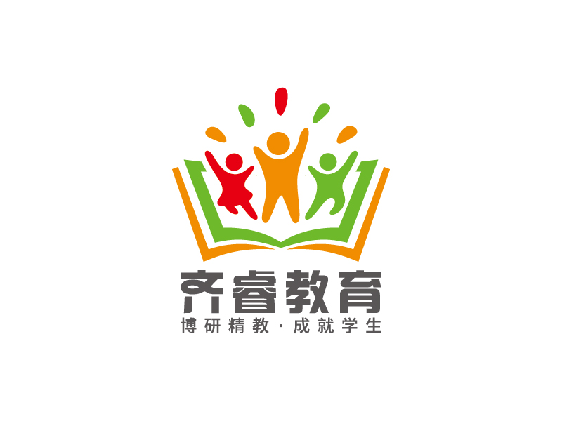 王涛的齐睿教育logo设计