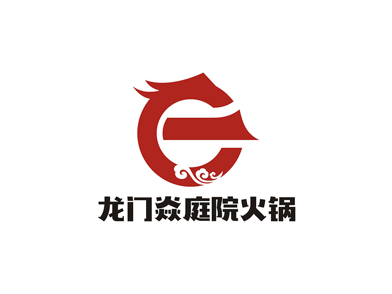 周都响的龍門焱生态火锅logo设计