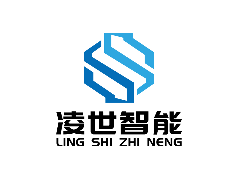 向正军的苏州凌世智能科技有限公司logo设计