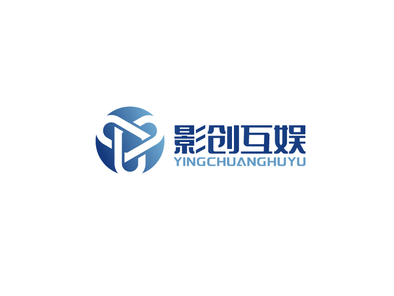 唐国强的甘肃影创互娱数字科技有限公司logo设计