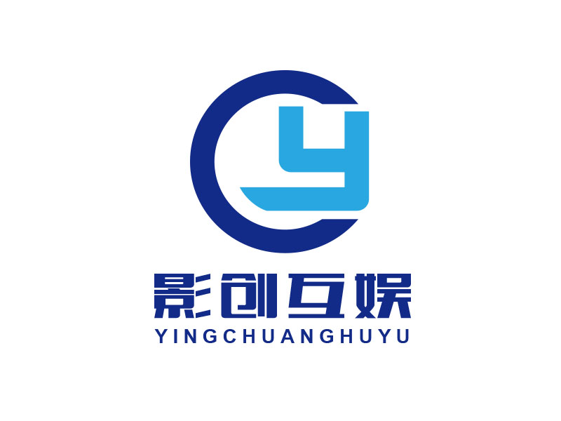 朱红娟的甘肃影创互娱数字科技有限公司logo设计