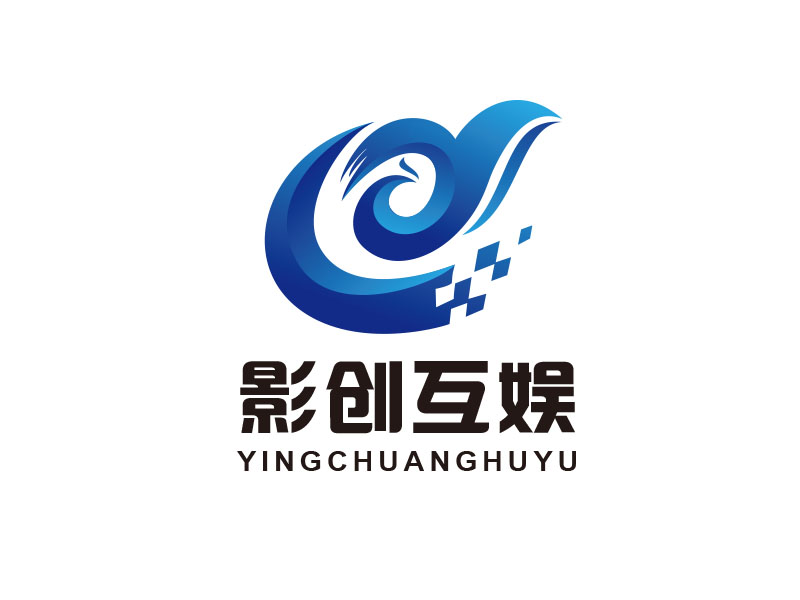 朱红娟的甘肃影创互娱数字科技有限公司logo设计