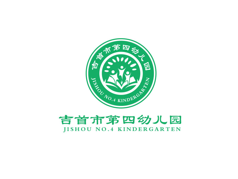 朱红娟的幼儿园标志设计logo设计