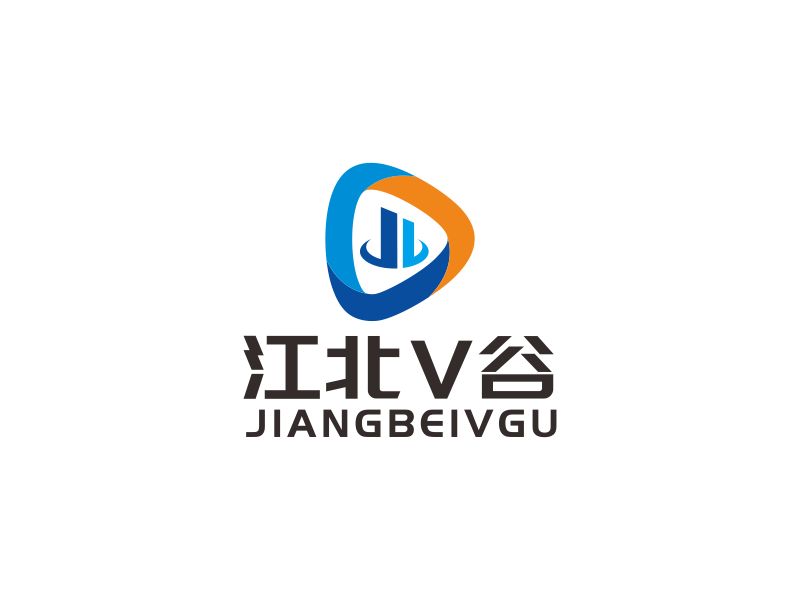 汤儒娟的江北V谷logo设计