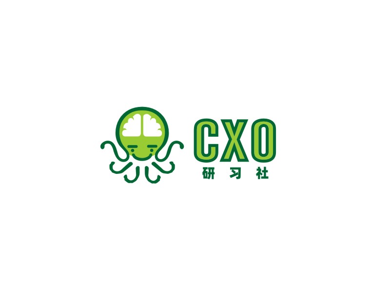 姜彦海的CXO研习社培训业logo设计