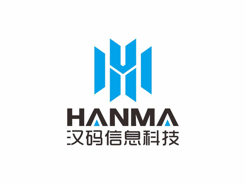 何嘉健的安徽汉码信息科技有限公司logo设计