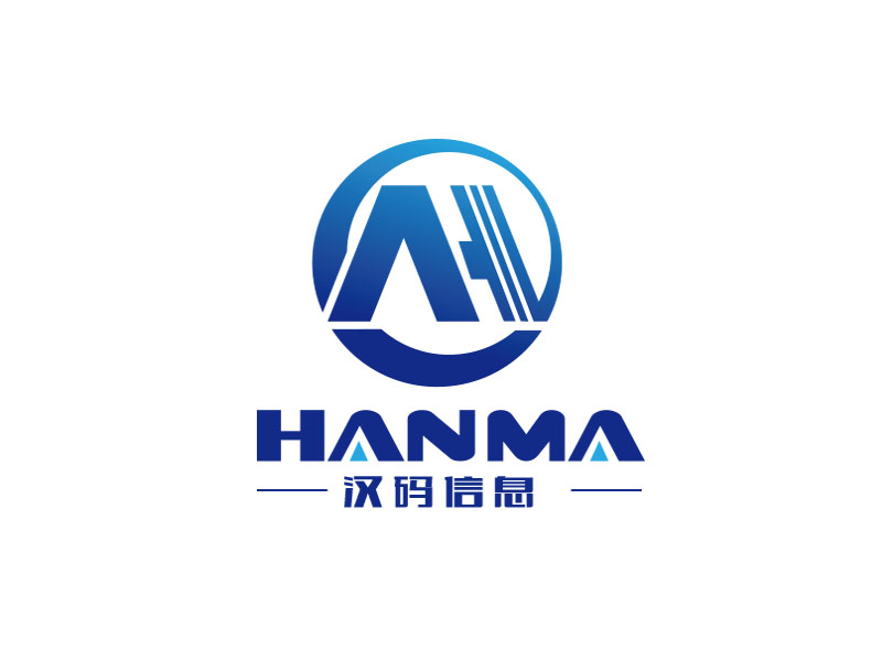 朱红娟的安徽汉码信息科技有限公司logo设计
