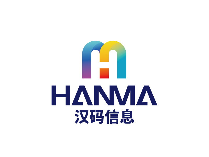 张俊的安徽汉码信息科技有限公司logo设计