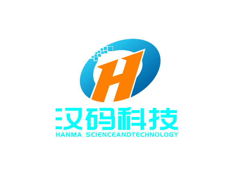 大东的安徽汉码信息科技有限公司logo设计