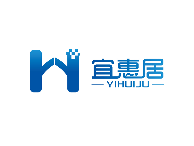 祝艳兵的互联网科技公司字体设计logo设计
