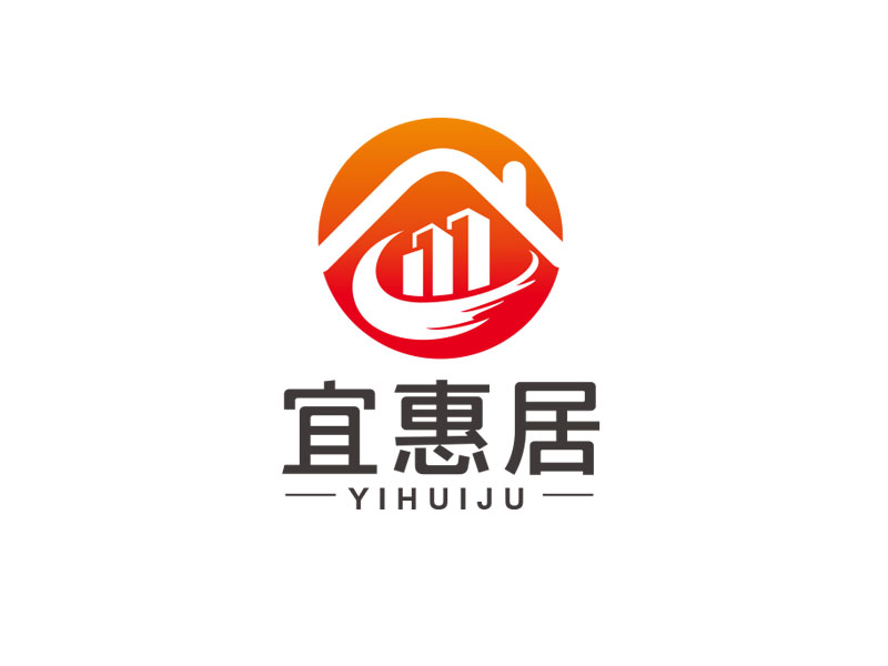 朱红娟的互联网科技公司字体设计logo设计