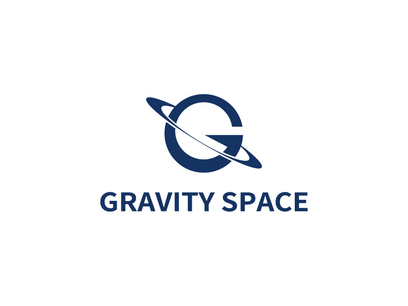 张俊的GRAVITY SPACE黑白色logo设计