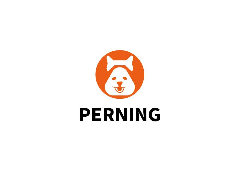 李宁的PERNING宠物用品logo设计