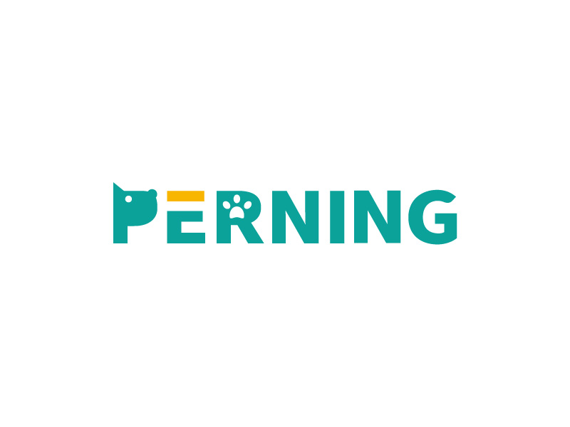 张俊的PERNING宠物用品logo设计