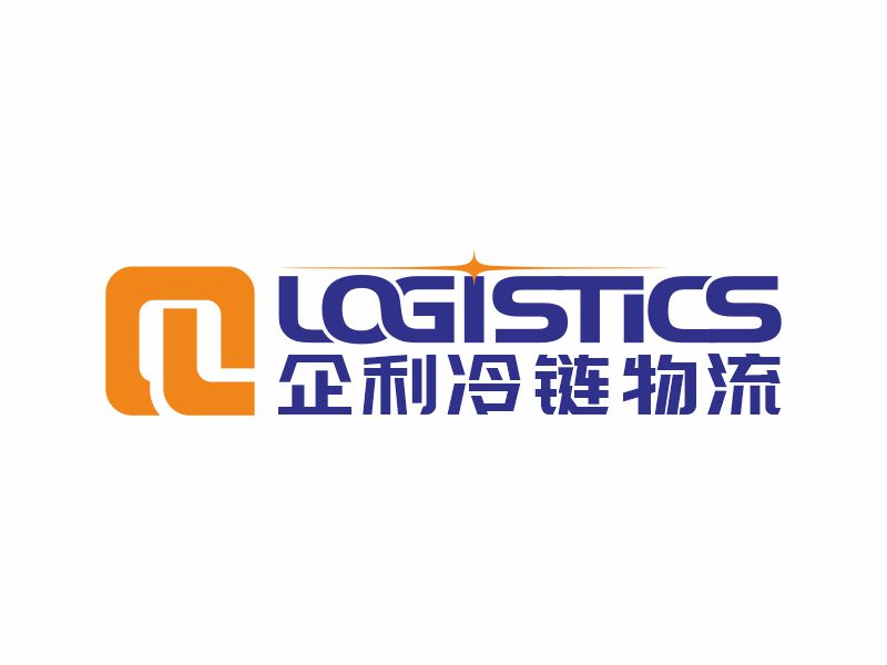 何嘉健的QL LOGISTICS 企利冷链物流logo设计
