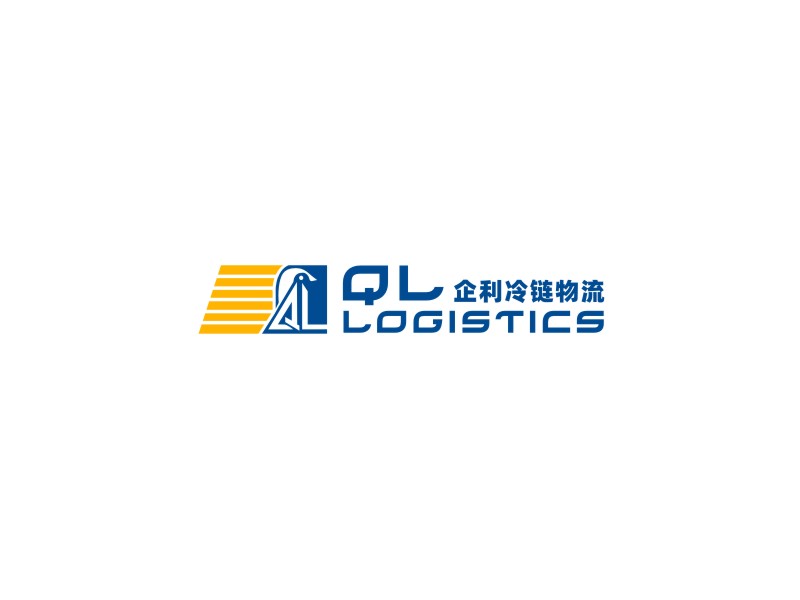 姜彦海的QL LOGISTICS 企利冷链物流logo设计