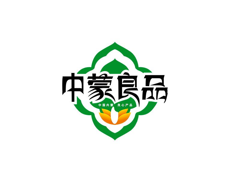 李杰的中蒙良品logo设计