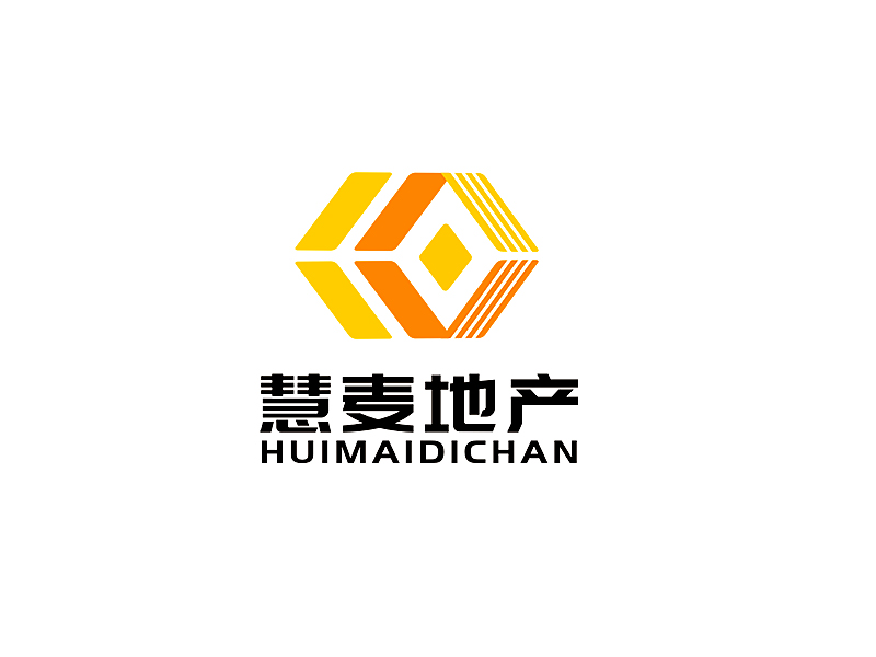 李杰的慧麦地产logo设计
