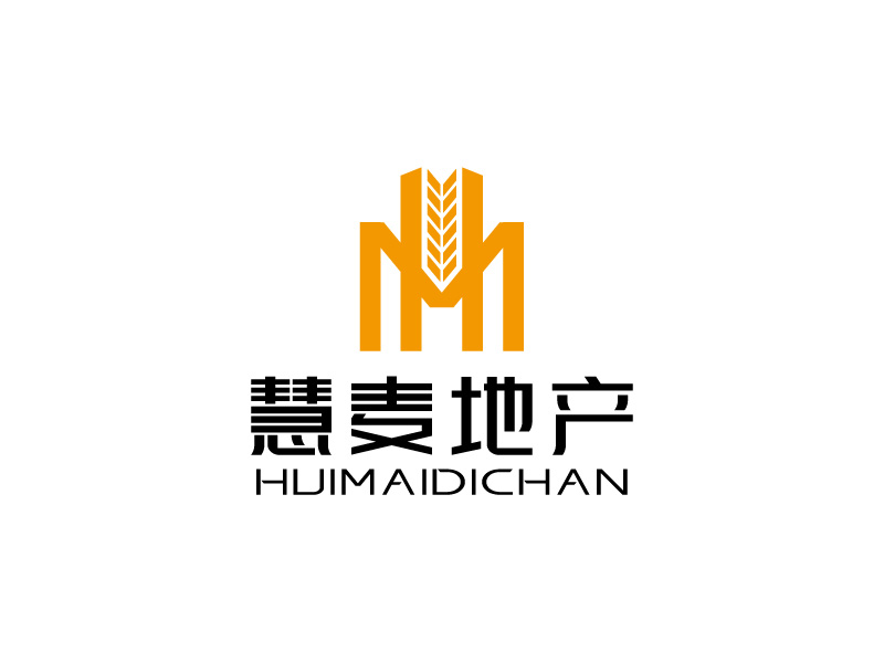 张俊的慧麦地产logo设计