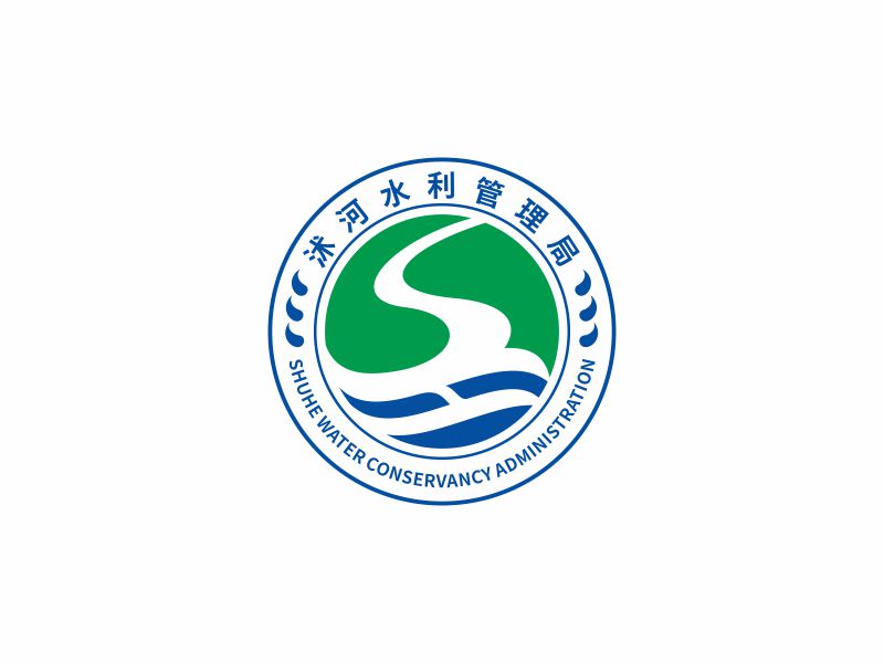 何嘉健的沭河水利管理局logo设计
