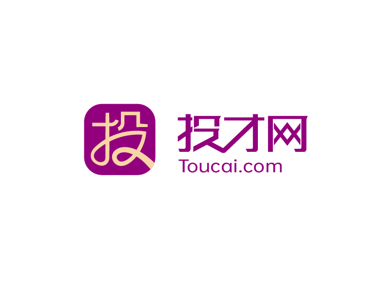 唐国强的投才网logo设计