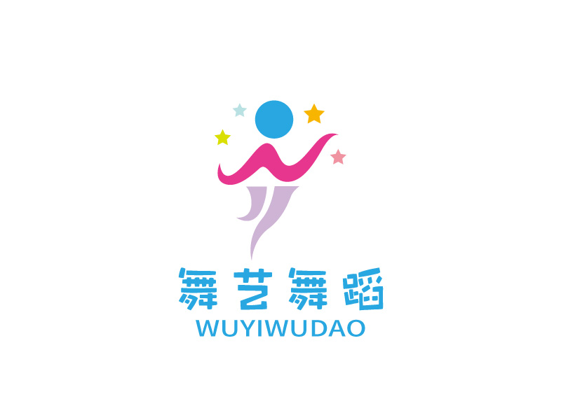 张俊的舞艺舞蹈学校logo设计