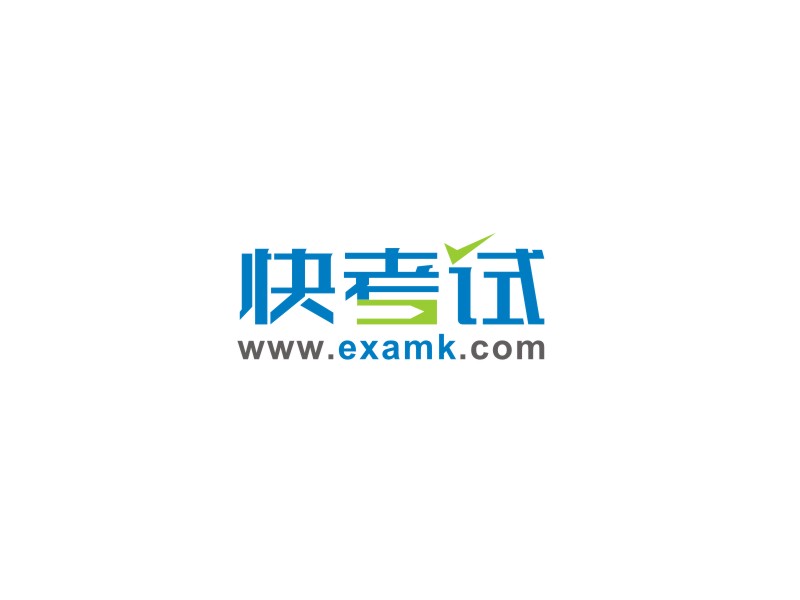 姜彦海的快考试logo设计