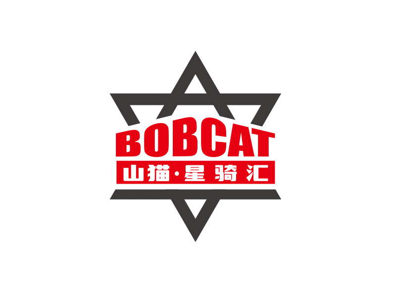 盛铭的山猫·星骑汇机车生活馆（BOBCAT CLUB）logo设计
