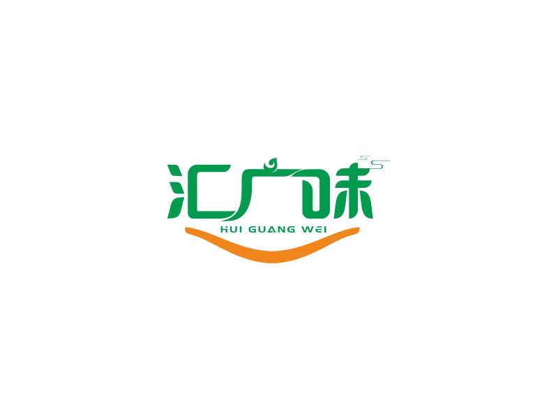 汤儒娟的汇广味logo设计