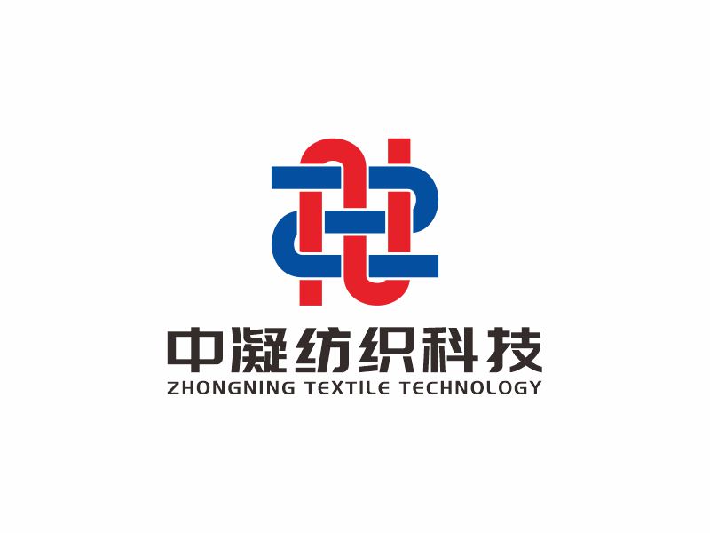 何嘉健的安徽中凝纺织科技有限公司logo设计