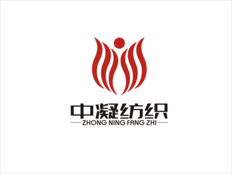 梁宗龙的安徽中凝纺织科技有限公司logo设计
