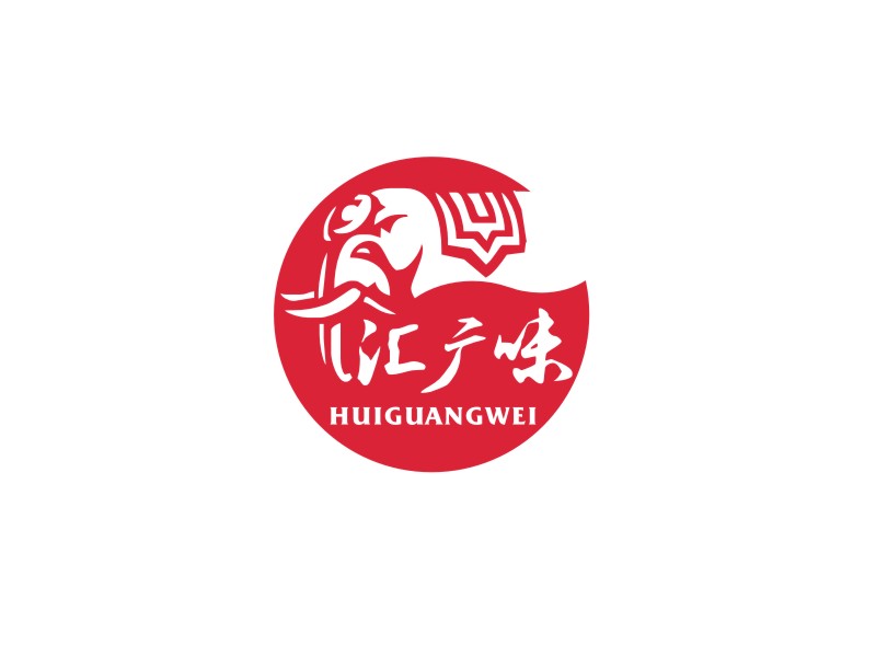 姜彦海的汇广味logo设计
