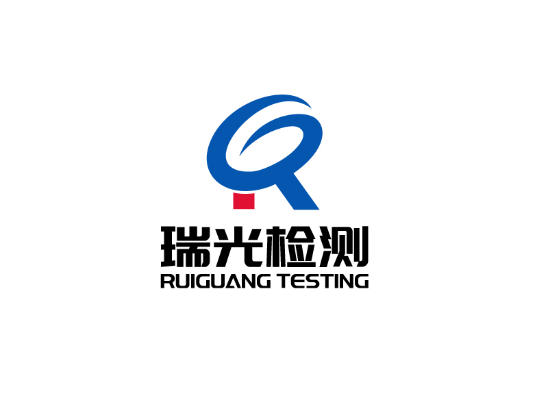 唐国强的江苏瑞光检测技术有限公司logo设计