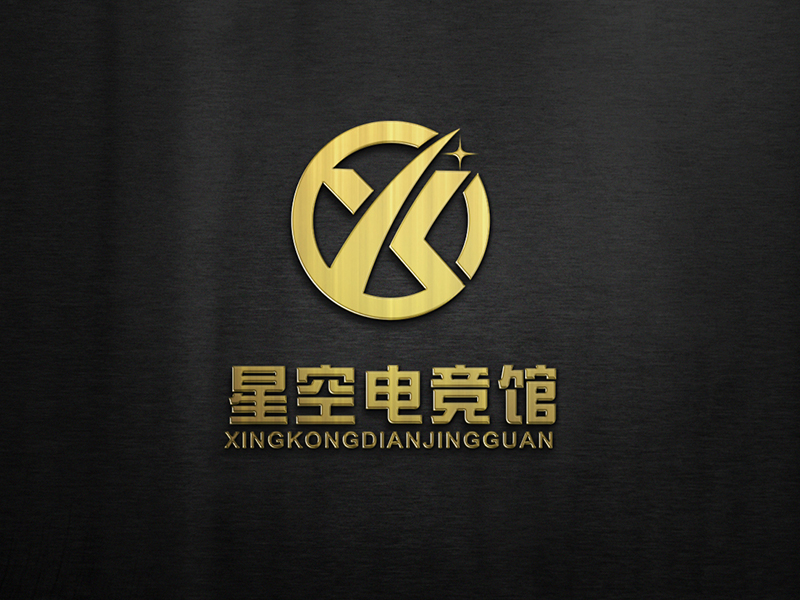 李杰的星空电竞馆logo设计