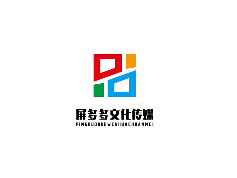 李宁的湖南屏多多文化传媒有限公司logo设计