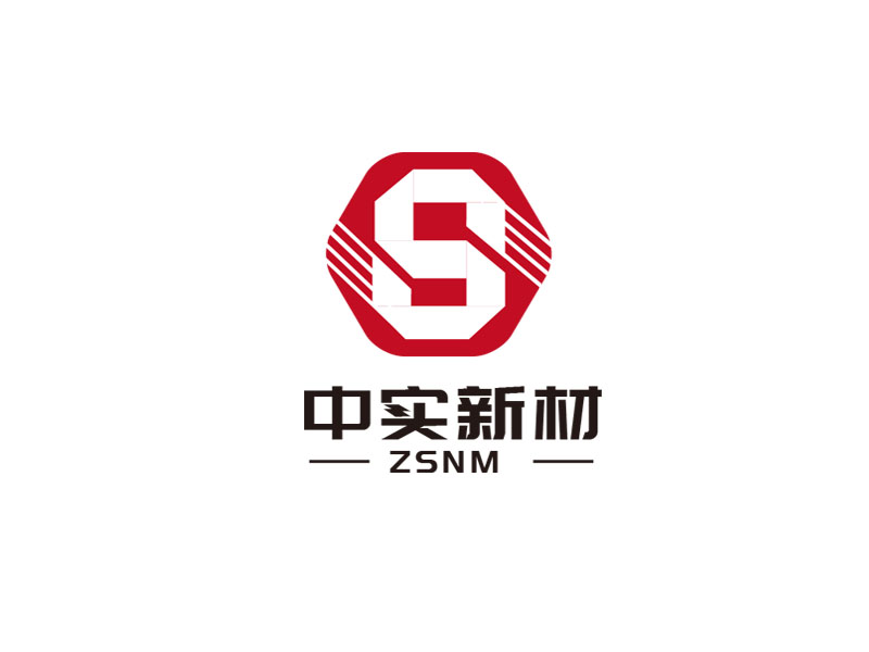 朱红娟的ZSNM/中实新材/中实新材(北京)科技有限公司logo设计