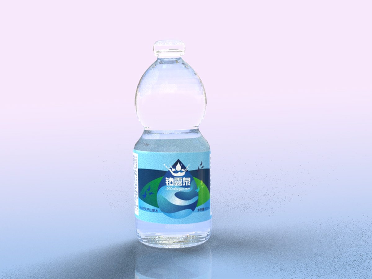 郭庆忠的矿泉水标签设计logo设计