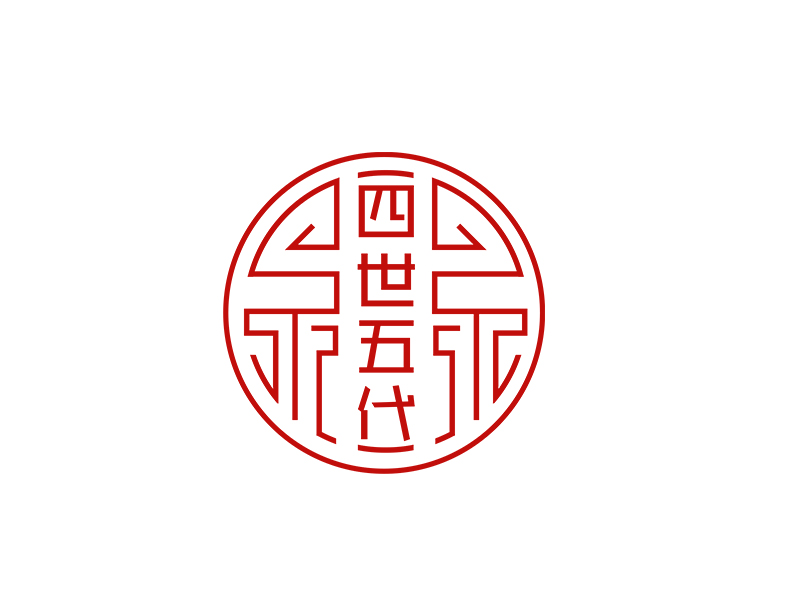 李杰的四世五代logo设计
