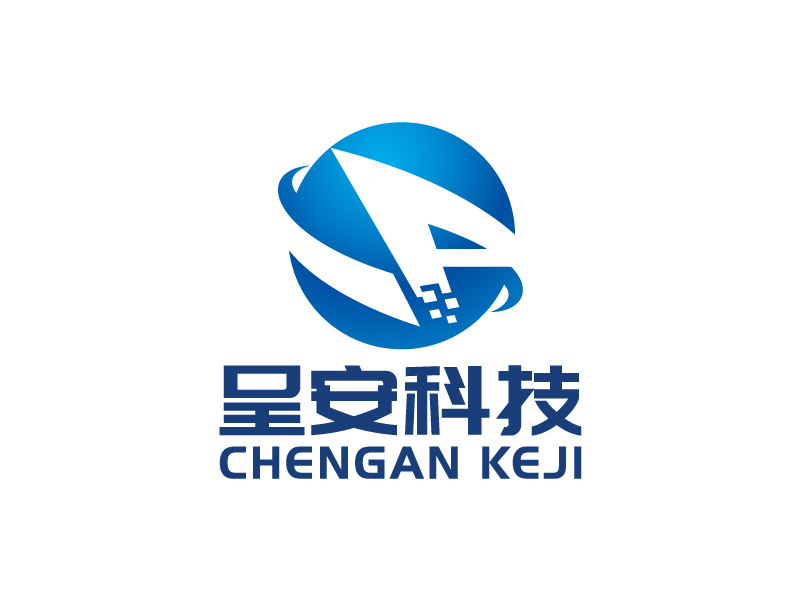 叶美宝的深圳市呈安科技有限公司logo设计