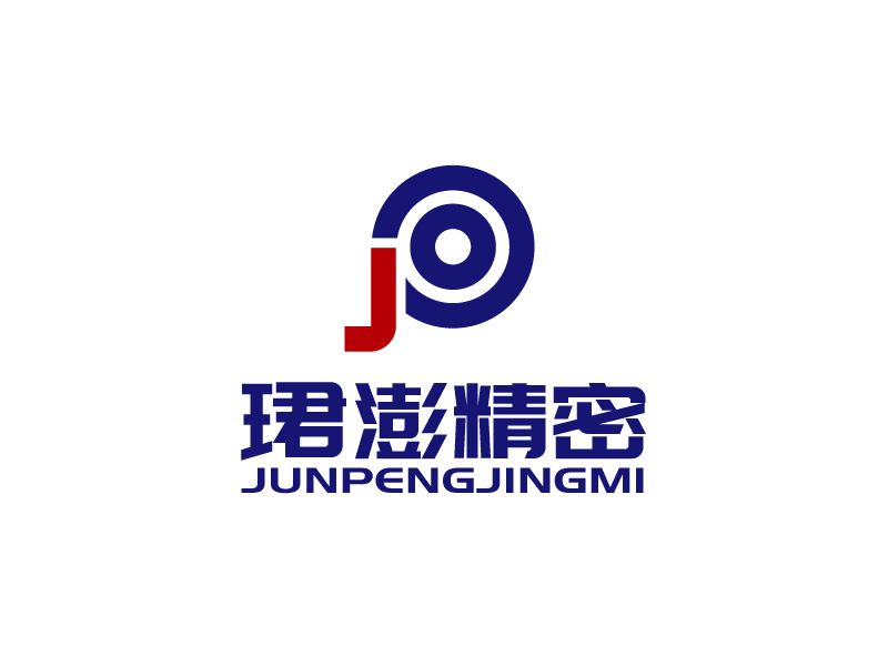 张俊的珺澎精密logo设计