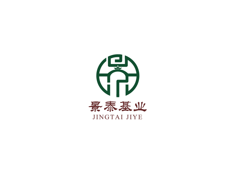 北京景泰基业园林景观工程有限公司logo设计