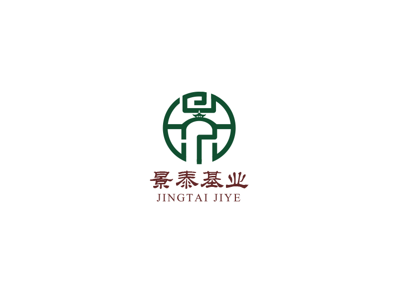 北京景泰基业园林景观工程有限公司logo设计