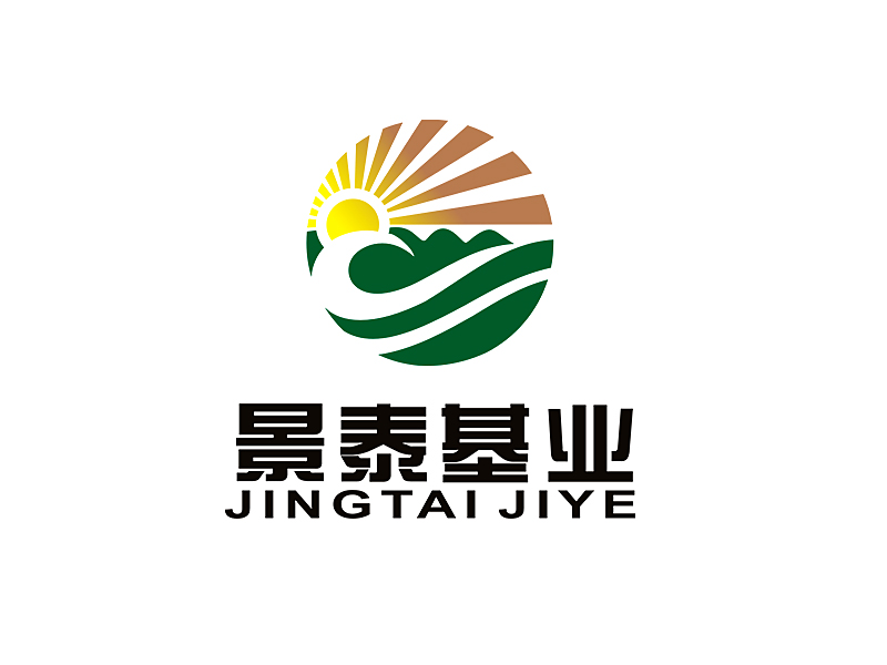 李杰的北京景泰基业园林景观工程有限公司logo设计