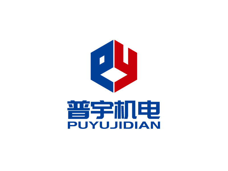 张俊的四川普宇机电有限公司logo设计