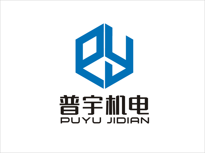 梁宗龙的四川普宇机电有限公司logo设计